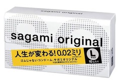 Поліуретанові Sagami Original 0.02 Large (10 шт.) SG26 фото