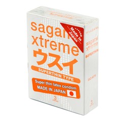Латексні Sagami Xtreme Superthin супер тонкі (3 шт.) SG32 фото