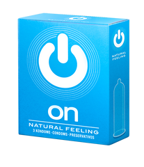Класичні презервативи ON Natural Feeling (3 шт.)