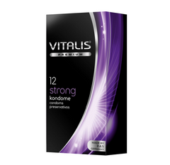 Надміцні презервативи Vitalis (12 шт.) 40319 фото