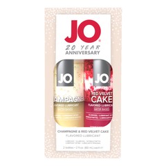 Набір оральних змазок System JO Champagne & Red Velvet Cake Limited Edition 60 мл SO7117 фото