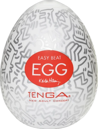 Мастурбатор-яйце Tenga Keith Haring EGG Party SO1650 фото