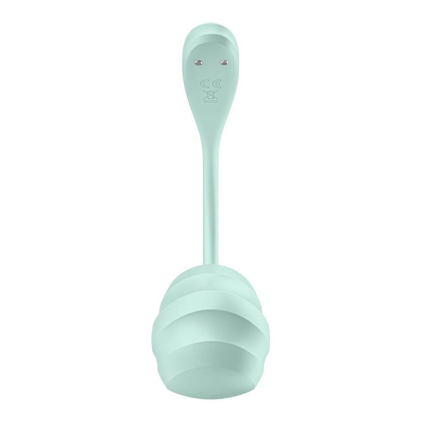 Смарт віброяйце Satisfyer Smooth Petal Mint SX0666 фото