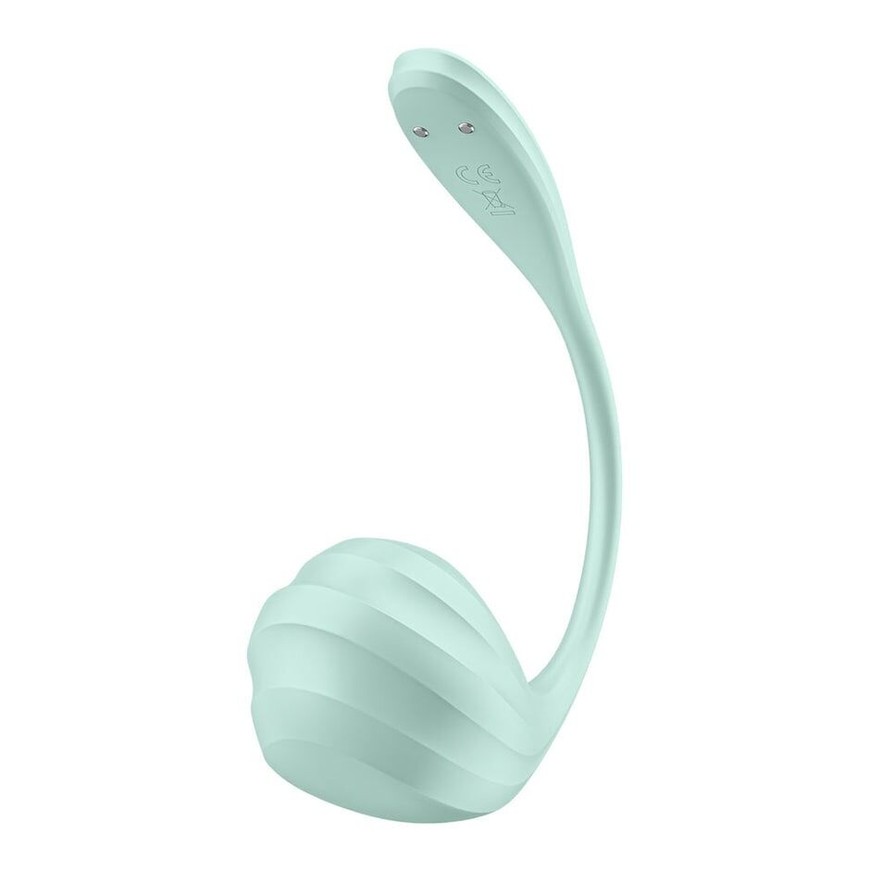 Смарт віброяйце Satisfyer Smooth Petal Mint SX0666 фото