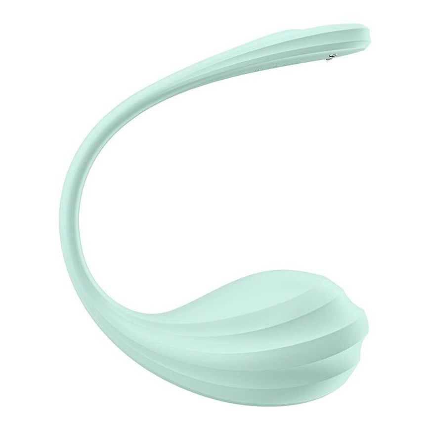 Смарт віброяйце Satisfyer Smooth Petal Mint SX0666 фото