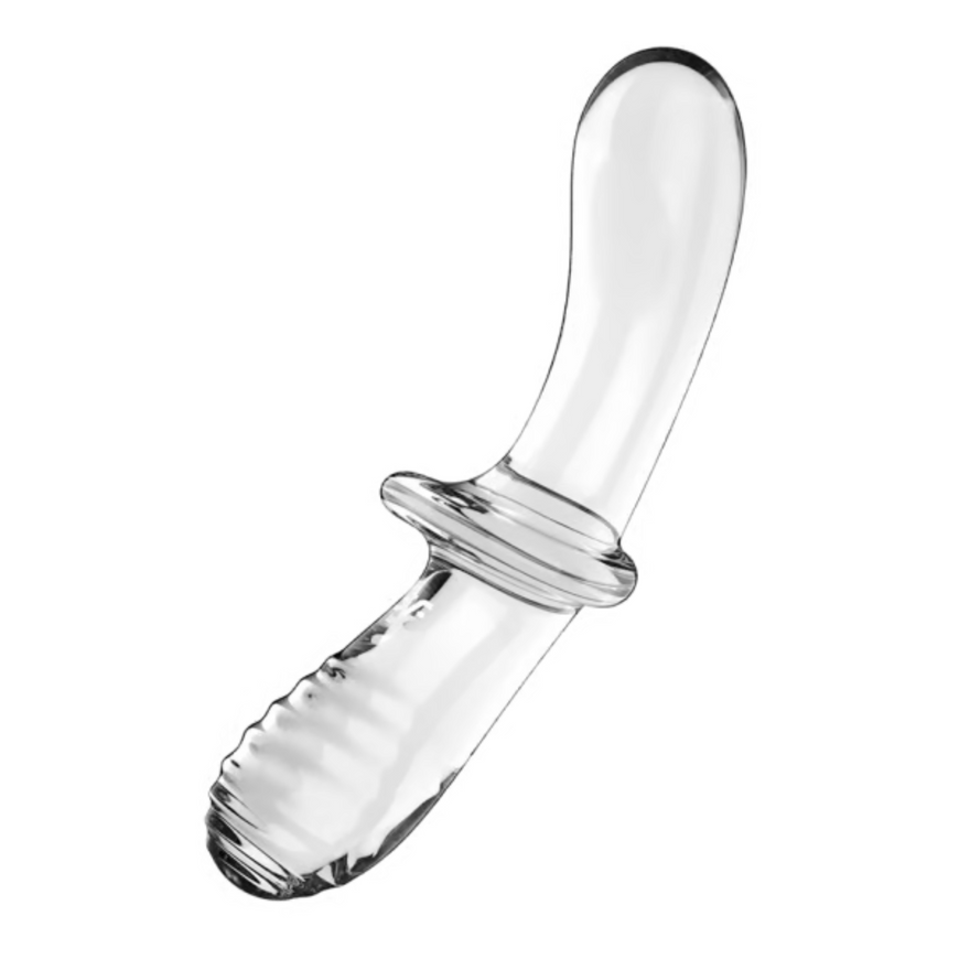 Скляний дилдо Satisfyer Double Crystal Transparent SO8784 фото