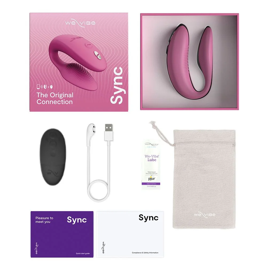 Вібратор We-Vibe Sync 2 Rose SO8761 фото