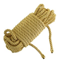 Мотузка для шибарі LOCKINK SEVANDA Shibari Pratice Rope Golden 8 м SX0881 фото