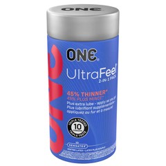 Презервативи ONE Ultra Feel з додатковим пакетиком лубриканту (10 шт.) ON31 фото