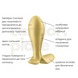 Анальна смартпробка з вібрацією Satisfyer Intensity Plug Purple SO8626 фото 6