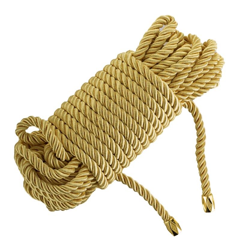 Мотузка для шибарі LOCKINK SEVANDA Shibari Pratice Rope Golden 8 м SX0881 фото