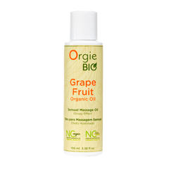 Органічна масажна олія Orgie Grape Fruit з ароматом грейпфрута 51515 фото