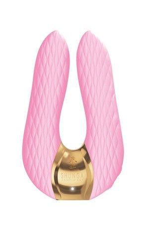 Кліторальний вібратор Shunga Aiko Light Pink SO6901 фото