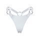 Трусики з натуральної шкіри Feral Feelings String Bikini White SO9424 фото 1