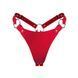 Трусики з натуральної шкіри Feral Feelings String Bikini Red SO9425 фото 1