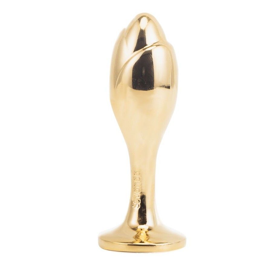 Металева анальна пробка Кролячий хвіст LOCKINK SEVANDA White Bunny-Tail Anal Rose-shape Plug SX0867 фото