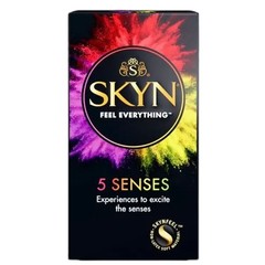 Набір безлатексних презервативів SKYN 5 Senses (5 шт.) SK18 фото