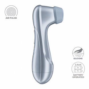 Вакуумний кліторальний стимулятор Satisfyer Pro 2 Generation 2 Battery Series Light Blue SX3837 фото