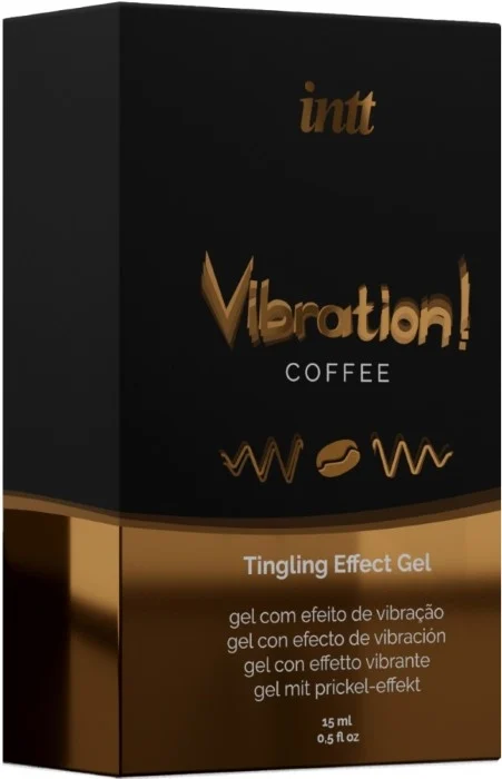 Рідкий вібратор Intt Vibration Coffee зі смаком кави SO3511 фото