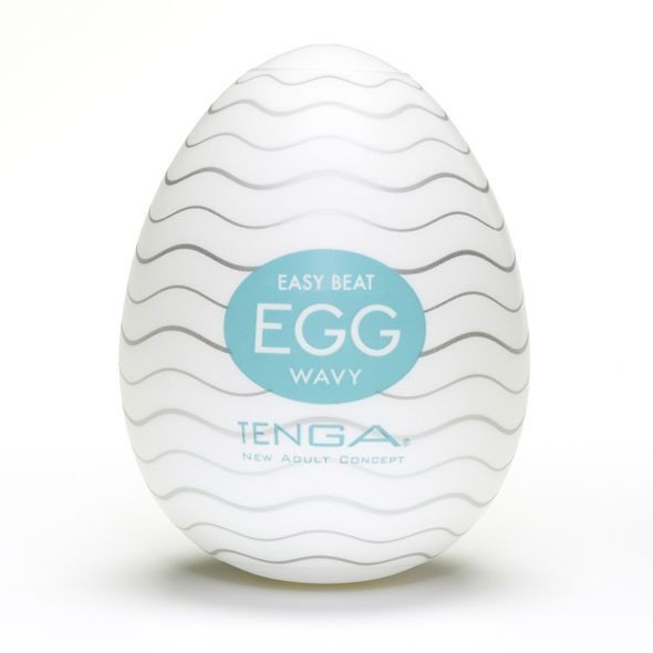 Мастурбатор-яйце Tenga Egg Wavy E21515 фото