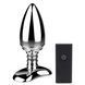 Алюмінієва анальна пробка Nexus Cestos з вібрацією та дистанційним керуванням SO5414 фото 1