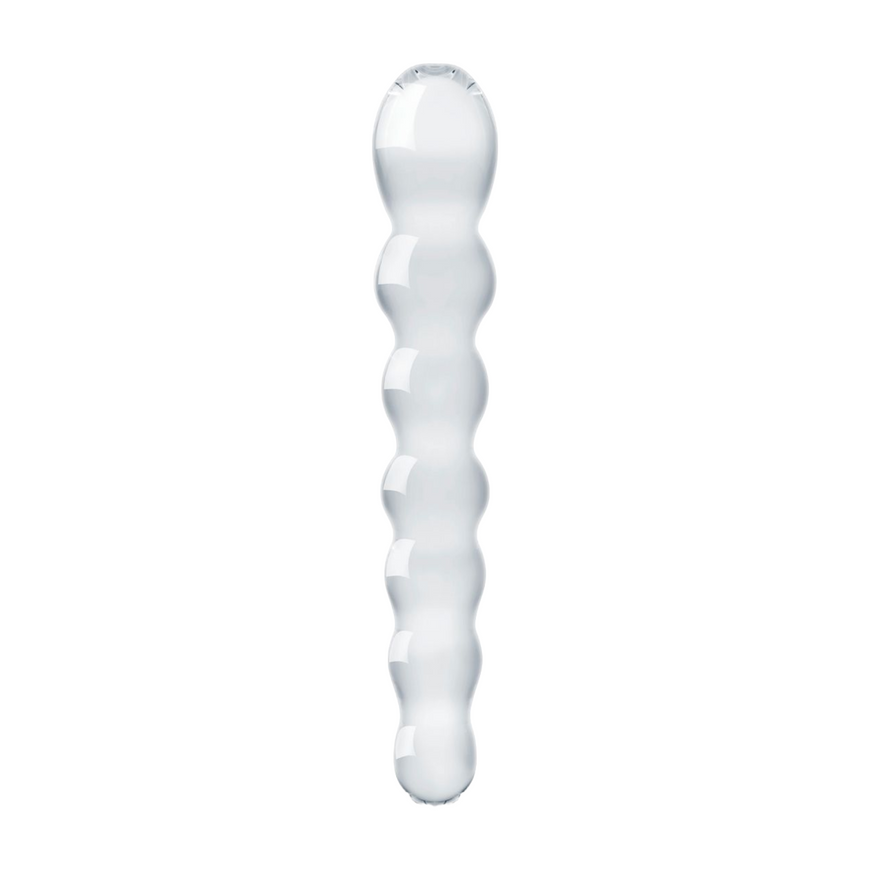 Скляний дилдо Gildo Glass Dildo No.19 у вигляді намистин SO4419 фото