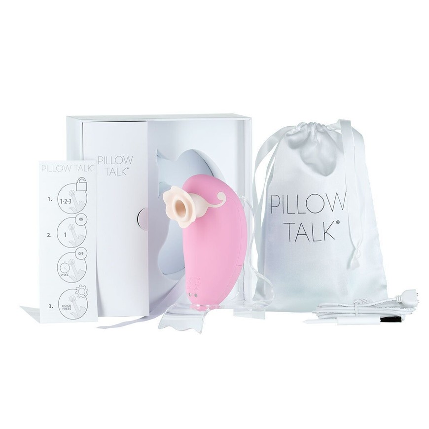 Вакуумний стимулятор для клітора Pillow Talk Dreamy Pink SO5568 фото