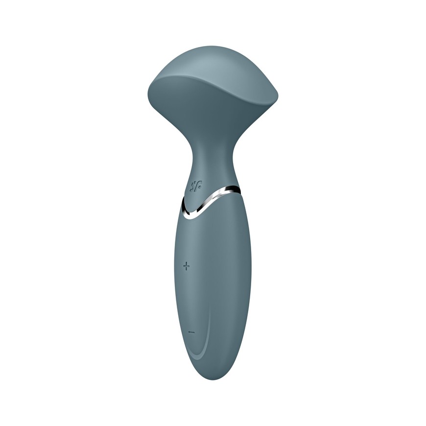 Вібромасажер Satisfyer Mini Wand-er Grey SO7793 фото