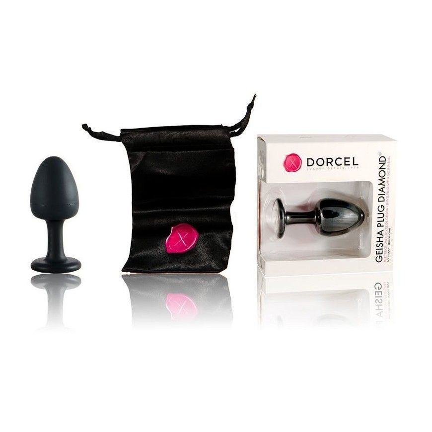 Анальна пробка Dorcel Geisha Plug Diamond L з кулькою всередині MD1304 фото