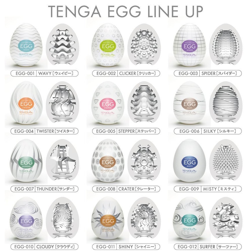 Мастурбатор яйце Tenga Egg Clicker 002 E21516 фото
