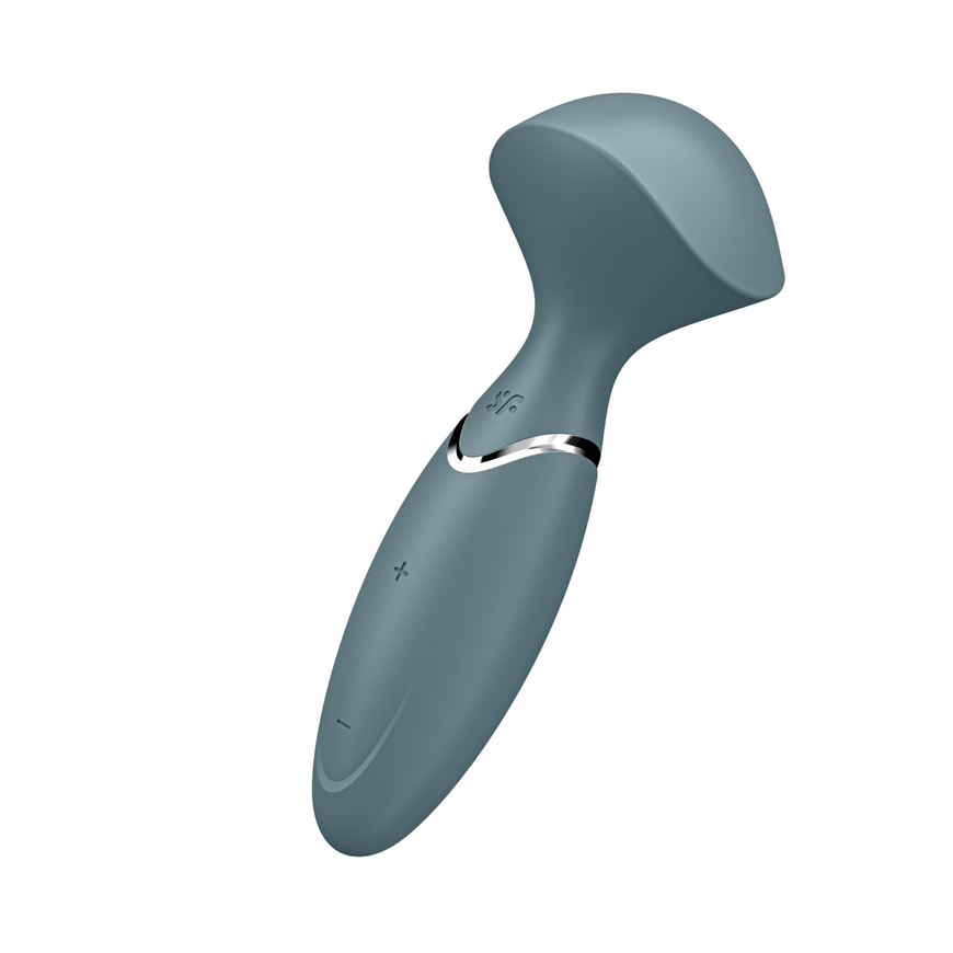 Вібромасажер Satisfyer Mini Wand-er Grey SO7793 фото