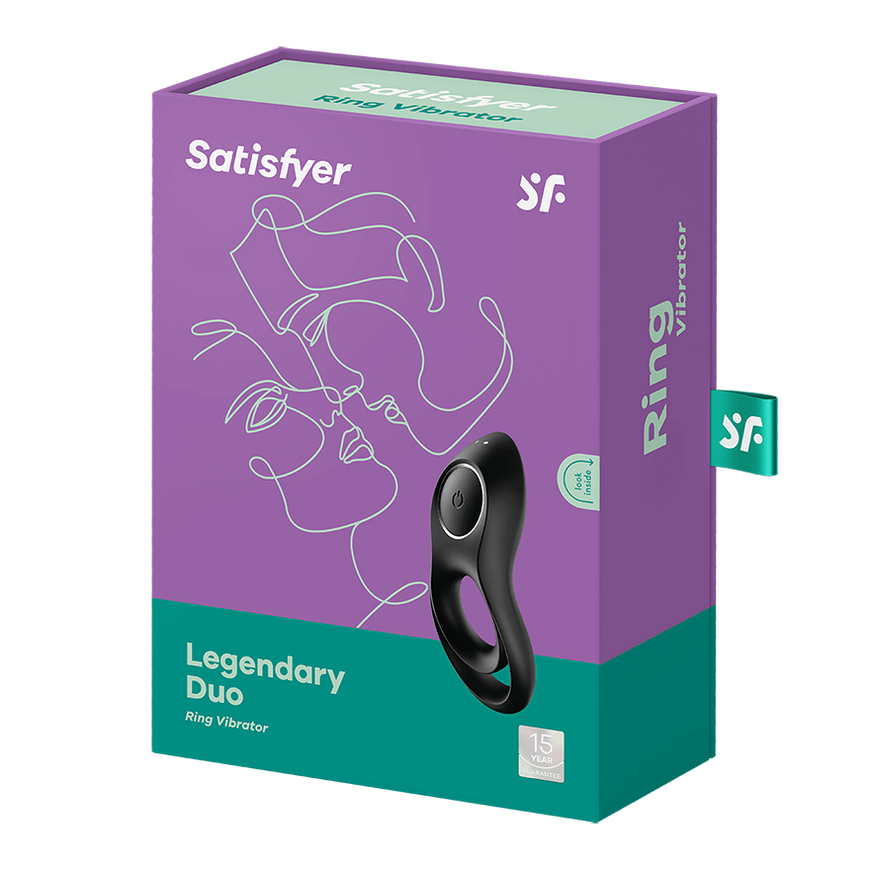 Ерекційне віброкільце Satisfyer Legendary Duo SO5545 фото