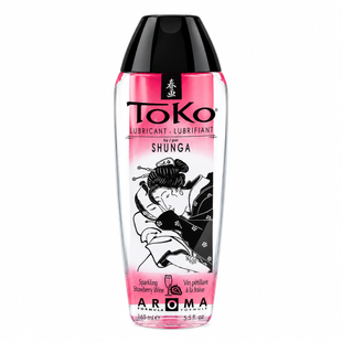 Лубрикант на водній основі Shunga Toko Aqua Aroma Sparkling Strawberry Wine SO2532 фото