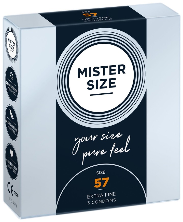 Mister Size Pure Feel 57 (3 шт.) SO8035 фото