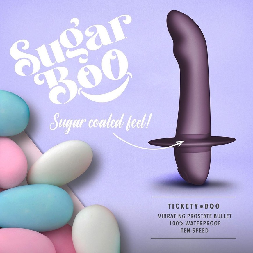 Масажер простати та вібратор для зони G SugarBoo Tickety Boo SO6623 фото