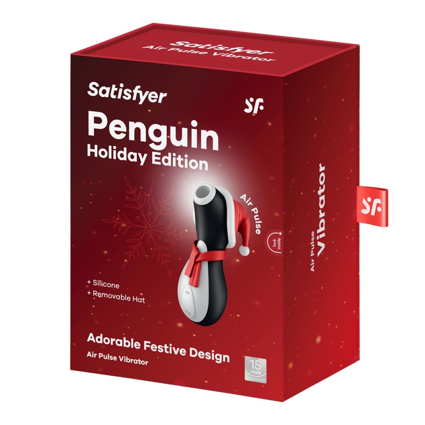 Вакуумний кліторальний стимулятор Satisfyer Penguin Holiday Edition SO8777 фото