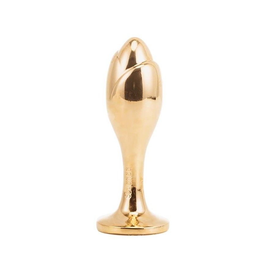 Металева анальна пробка Лисячий хвіст LOCKINK SEVANDA White Fox-Tail Anal Rose-shape Plug SX0866 фото