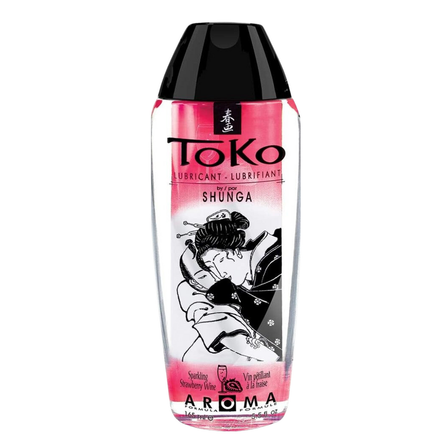 Лубрикант на водній основі Shunga Toko Aqua Aroma Sparkling Strawberry Wine SO2532 фото