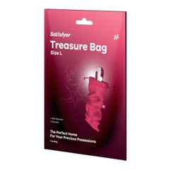 Мішечок для зберігання іграшок Satisfyer Treasure Bag L Pink SX0551 фото