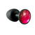 Анальна пробка Dorcel Geisha Plug Ruby M з кулькою всередині, рожева MD1236 фото