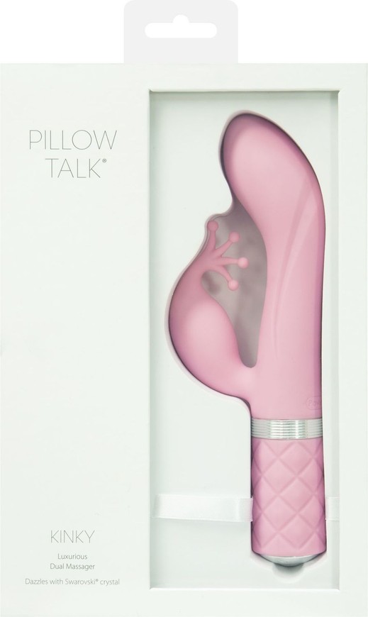 Вібратор-кролик Pillow Talk Kinky Pink SO2715 фото