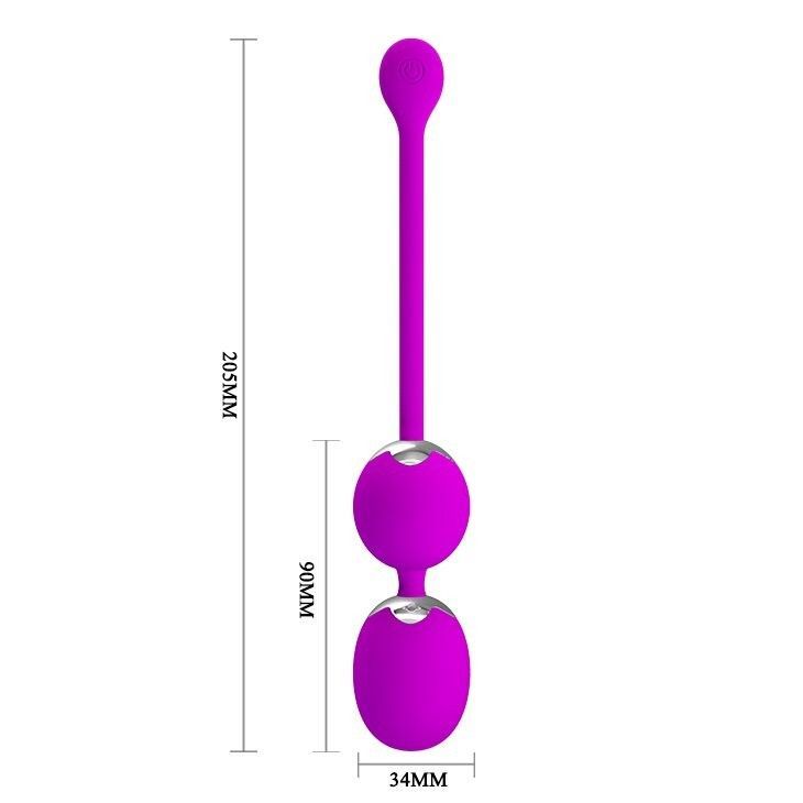 Вагінальні кульки з вібрацією Pretty Love Willy BI-014548W фото