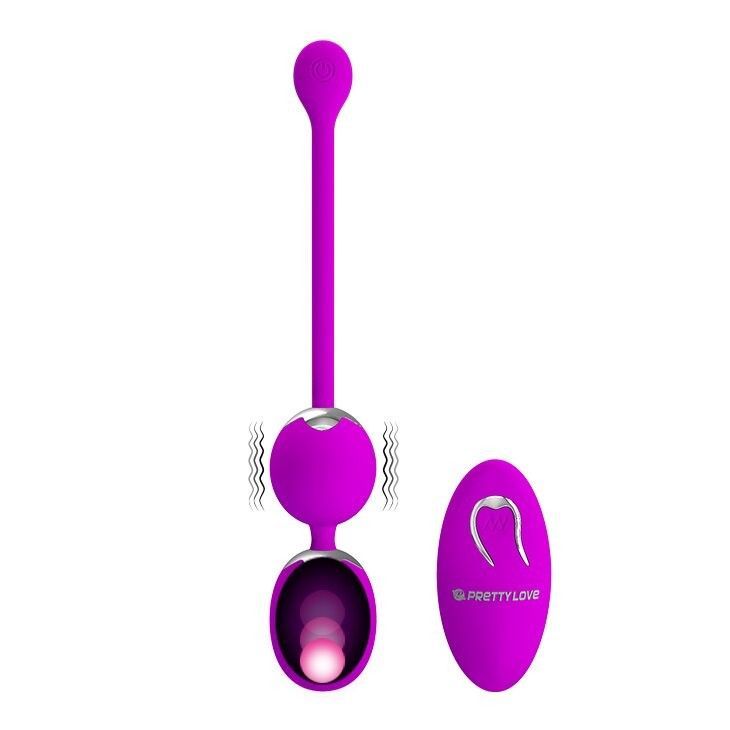 Вагінальні кульки з вібрацією Pretty Love Willy BI-014548W фото