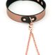 Нашийник із затискачами для сосків Liebe Seele Rose Gold Memory Collar with Nipple Clamps SO9495 фото 10