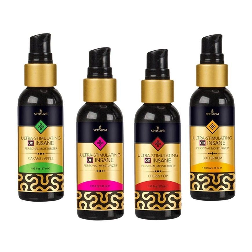 Збуджувальний лубрикант на гібридній основі Sensuva Ultra-Stimulating On Insane Caramel Apple з ароматом яблучної карамелі 57 мл SO3271 фото