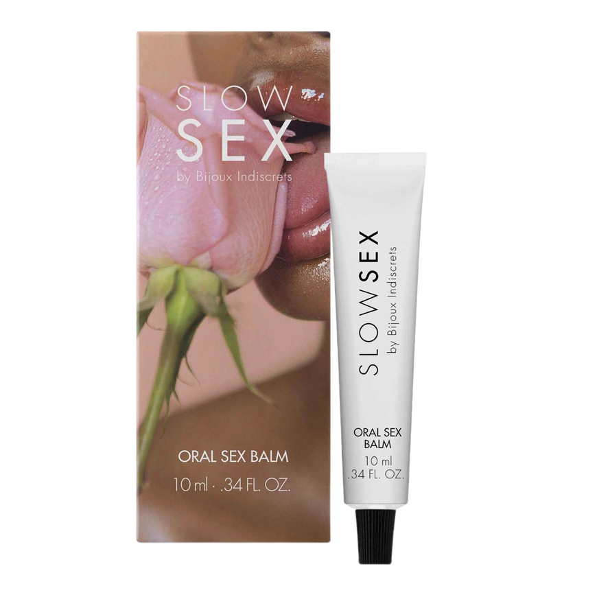 Стимулюючий бальзам для оральних пестощів Bijoux Indiscrets Slow Sex Oral Sex Balm SO5902 фото