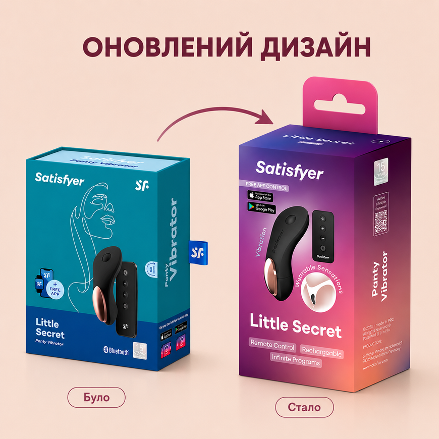 Смарт-вібратор у трусики Satisfyer Little Secret SO5056 фото