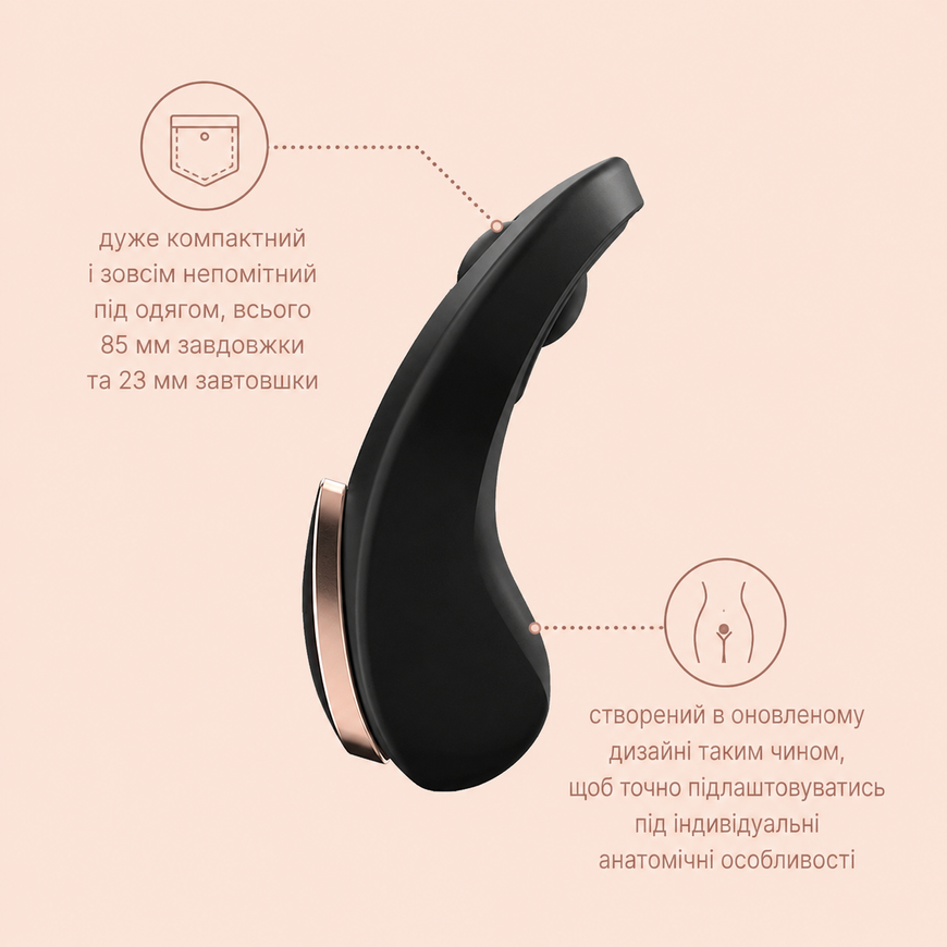 Смарт-вібратор у трусики Satisfyer Little Secret SO5056 фото