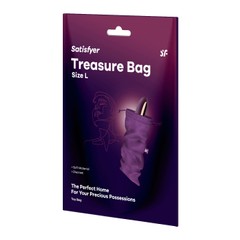 Мішечок для зберігання іграшок Satisfyer Treasure Bag L Violet SX0550 фото