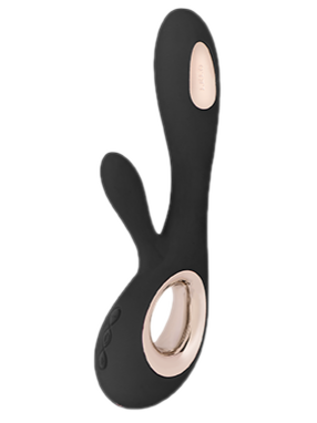 Вібратор-кролик LELO Soraya Wave Black SO8112 фото